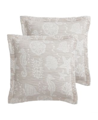 Seaside Charm 2-Pc. Sham Set, European