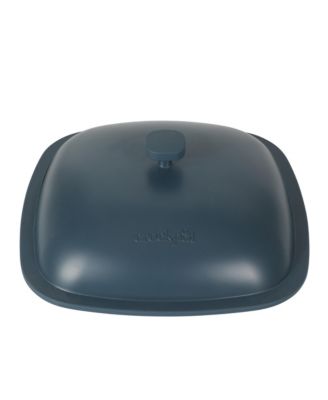 Northvale 5.3 Qt Ceramic Nonstick Saute Pan with Lid & Steamer Basket, Cast Aluminum, Induction Ready Base, Soft Touch Handle