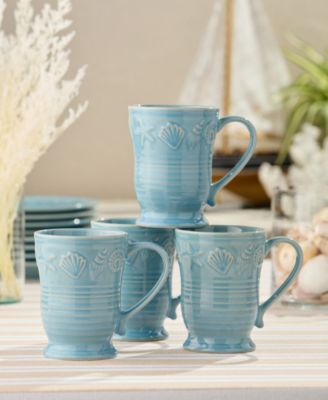 Coastline Mugs, Set of 4