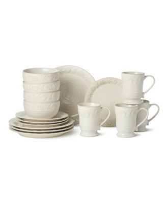 Coastline 16-Pc. Dinnerware Set, Service for 4