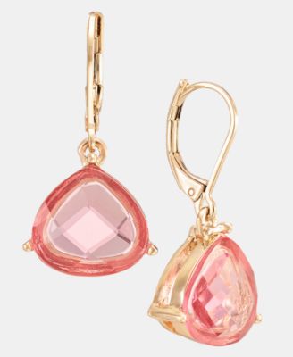 Stone Tear-Shape Drop Earrings