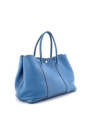 36 Garden Party Tote Leather