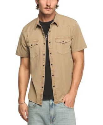 Men's Short-Sleeve Regular-Fit Western Shirt
