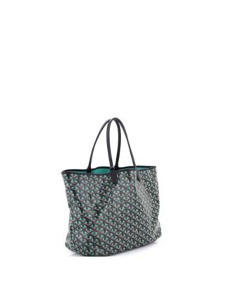 PM Saint Louis Tote Claire Voie Coated Canvas