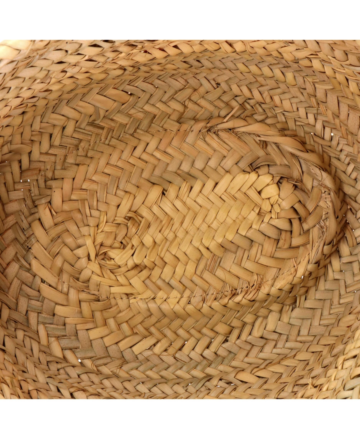 Pre-Owned Chloe Medium Sense Basket Tote Raffia with Leather