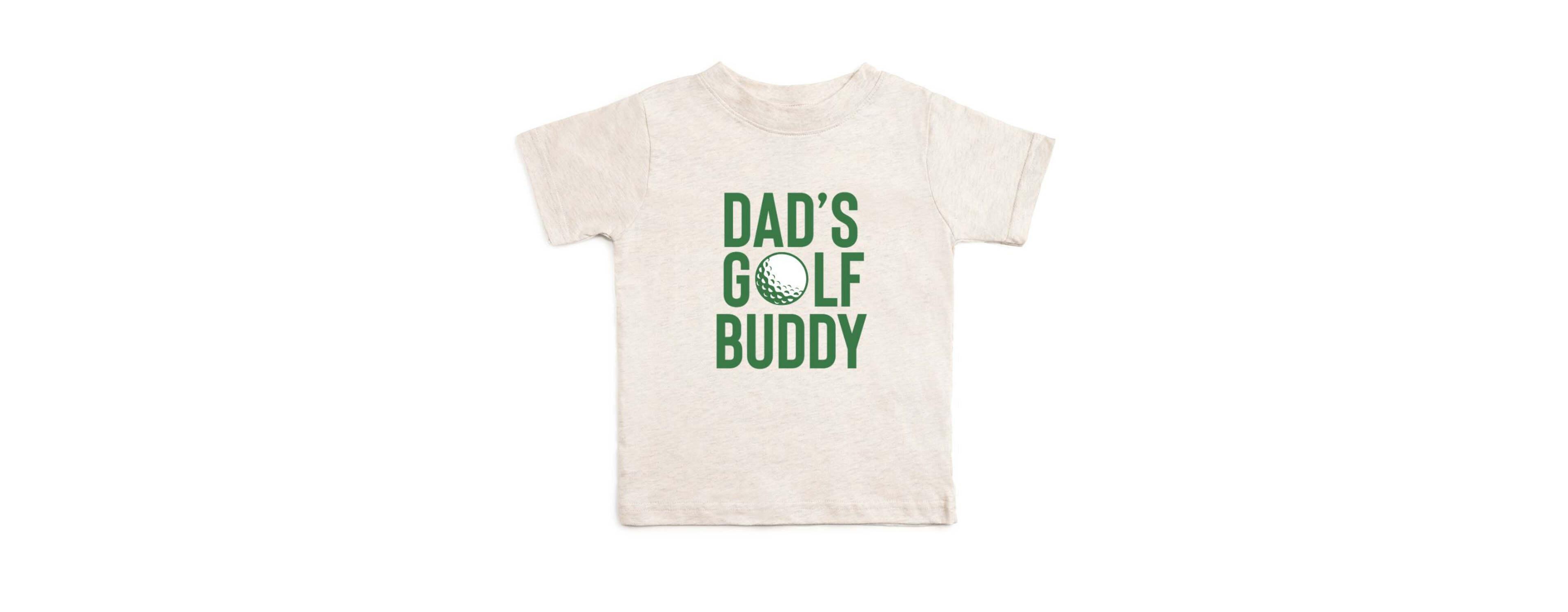 Sweet Wink Big Boys Dad's Golf Buddy Short Sleeve T-Shirt