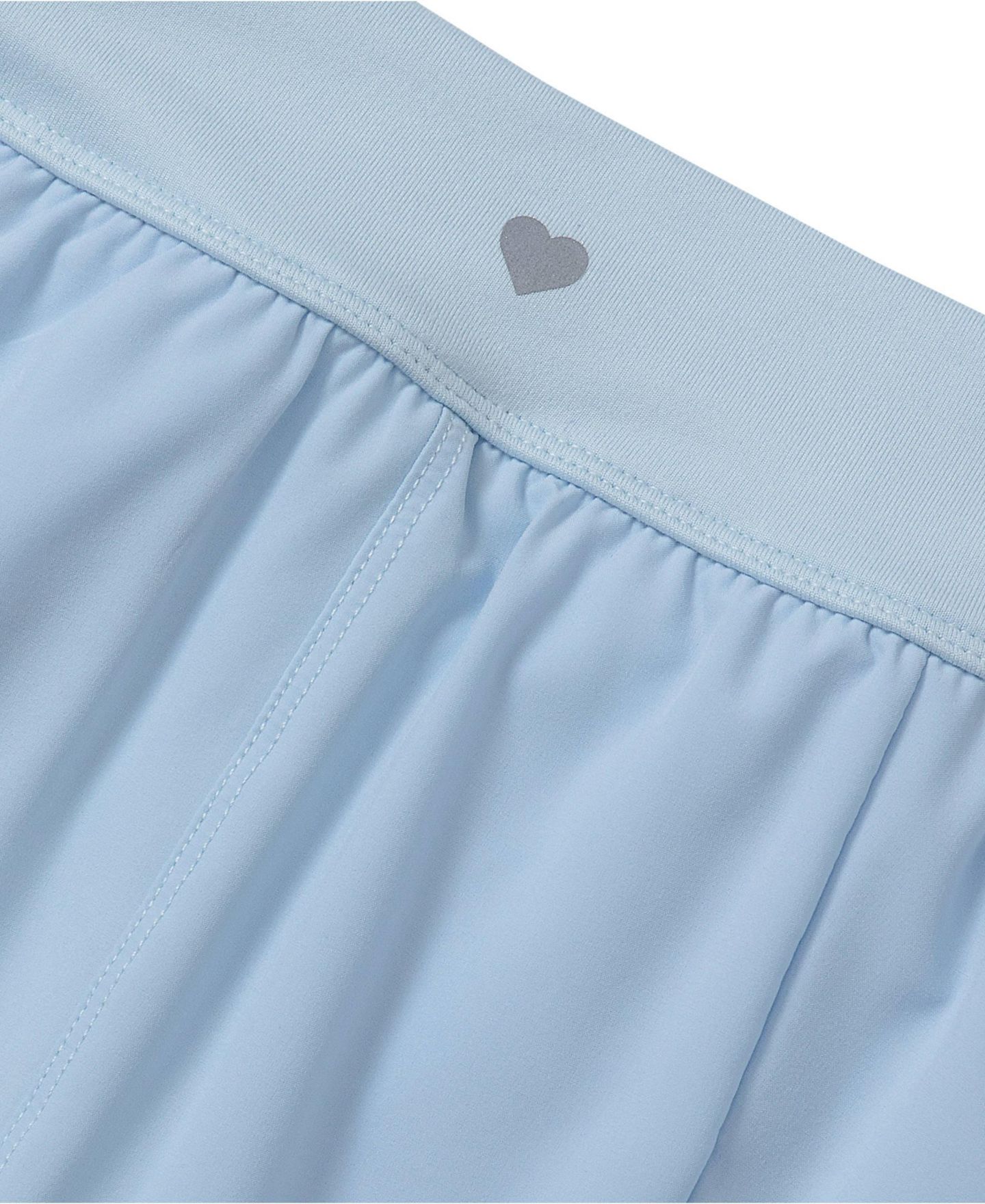 Юбка-шорты Lands' End Active Pleated Skort для девочек, цвет: Синий — фото 4