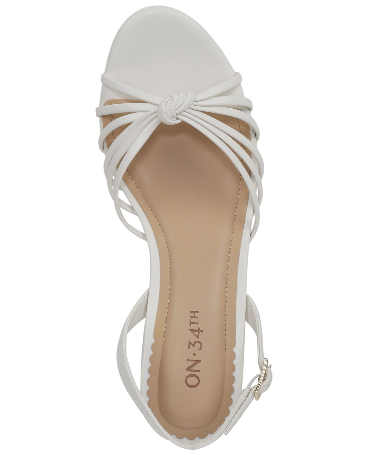 Женские сандалии On 34th Lauuritaa Dress Sandals, цвет: Белый — фото 4