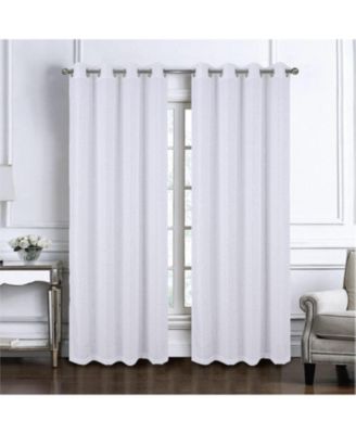 100% Polyester 140 GSM Lava Jacquard Grommet Curtain Panel 54" x 84"