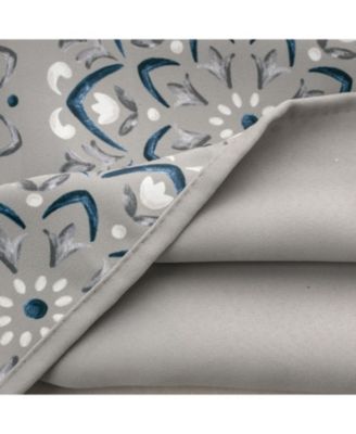 100% Polyester 190 GSM Tilley Revisible Blackout Grommet Curtain Panel 54" x 84"