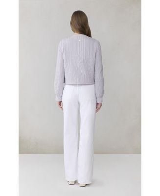 Women's REITA Boxy Jacket in Insulated Soft Nylon