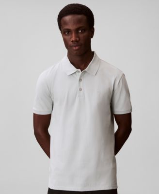 Men's Short Sleeve Solid Polo Shirt