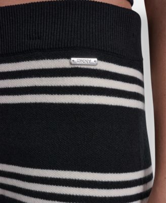 Women's Striped Sweater Shorts