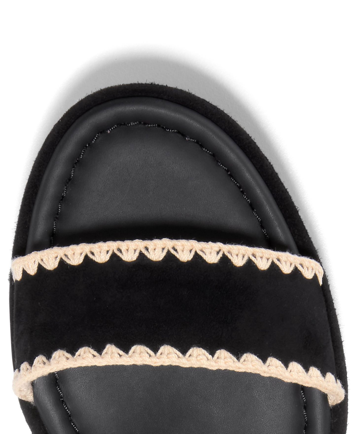 Женские сандалии Cole Haan Cloudfeel Asbury Espadrille Wedge, цвет: Чёрный / Натуральный — фото 8