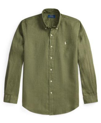 Men's Classic-Fit Linen Shirt	