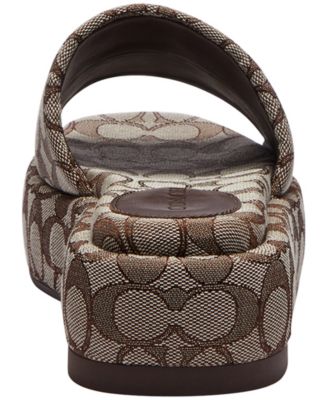 Women's Sculpted C Platform Slide Sandals