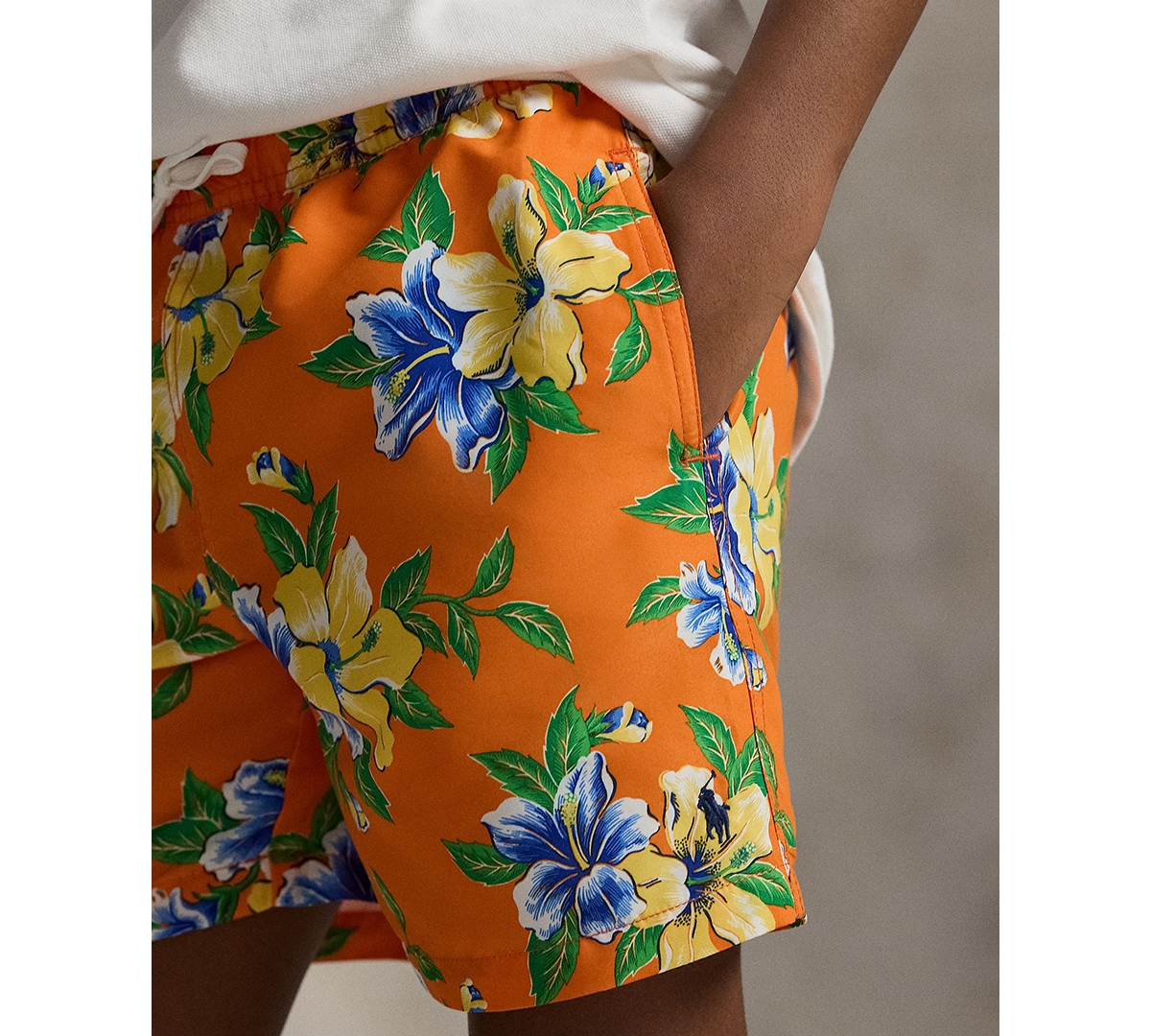 Polo Ralph Lauren Boys' 8-20 Traveler Swim Trunks