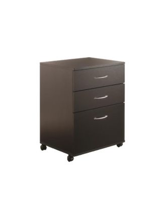 3-Drawer Essentials Rolling Filing Cabinet.