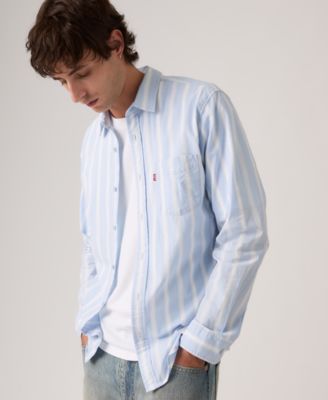 Men's Classic Pocket Regular-Fit Long-Sleeve Shirt