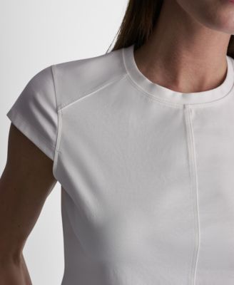 Women's City Ponte Cap-Sleeve Knit Top