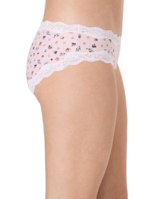 Women's Everyday Pretty Cheeky Low-Rise Hipster Panty DMPLCH