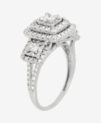Diamond Engagement Ring (1 ct. t.w.) in 10k White Gold