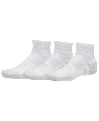 Men's UA Performance Tech Quarter Socks, Pack of 3