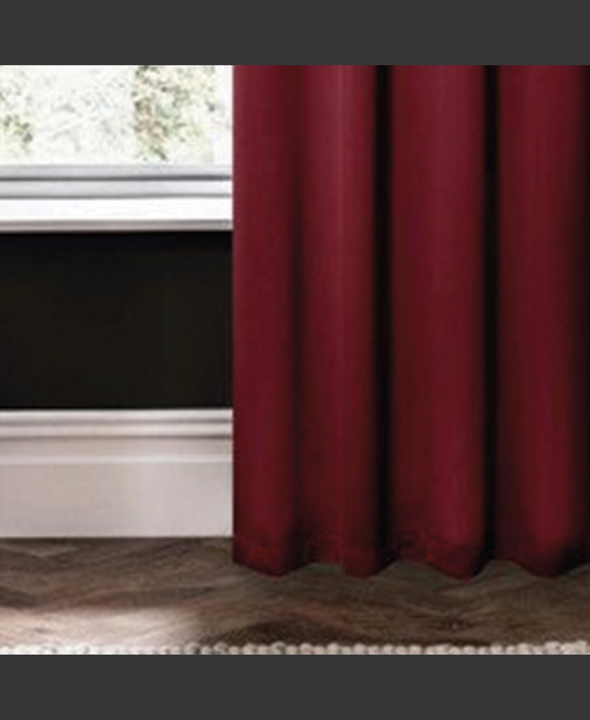 Rt Designers Collection 100% Polyester 250 Gsm Riley 100% Blackout Grommet Panel 54" x 95