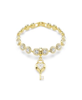 Mixed Metal Heart Key Idyllia Charms 