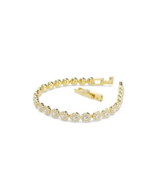 Una Angelic Gold-Tone Plated Link Bracelet