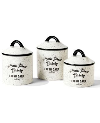 Jay Imports Main Street 3Pc Canister Set