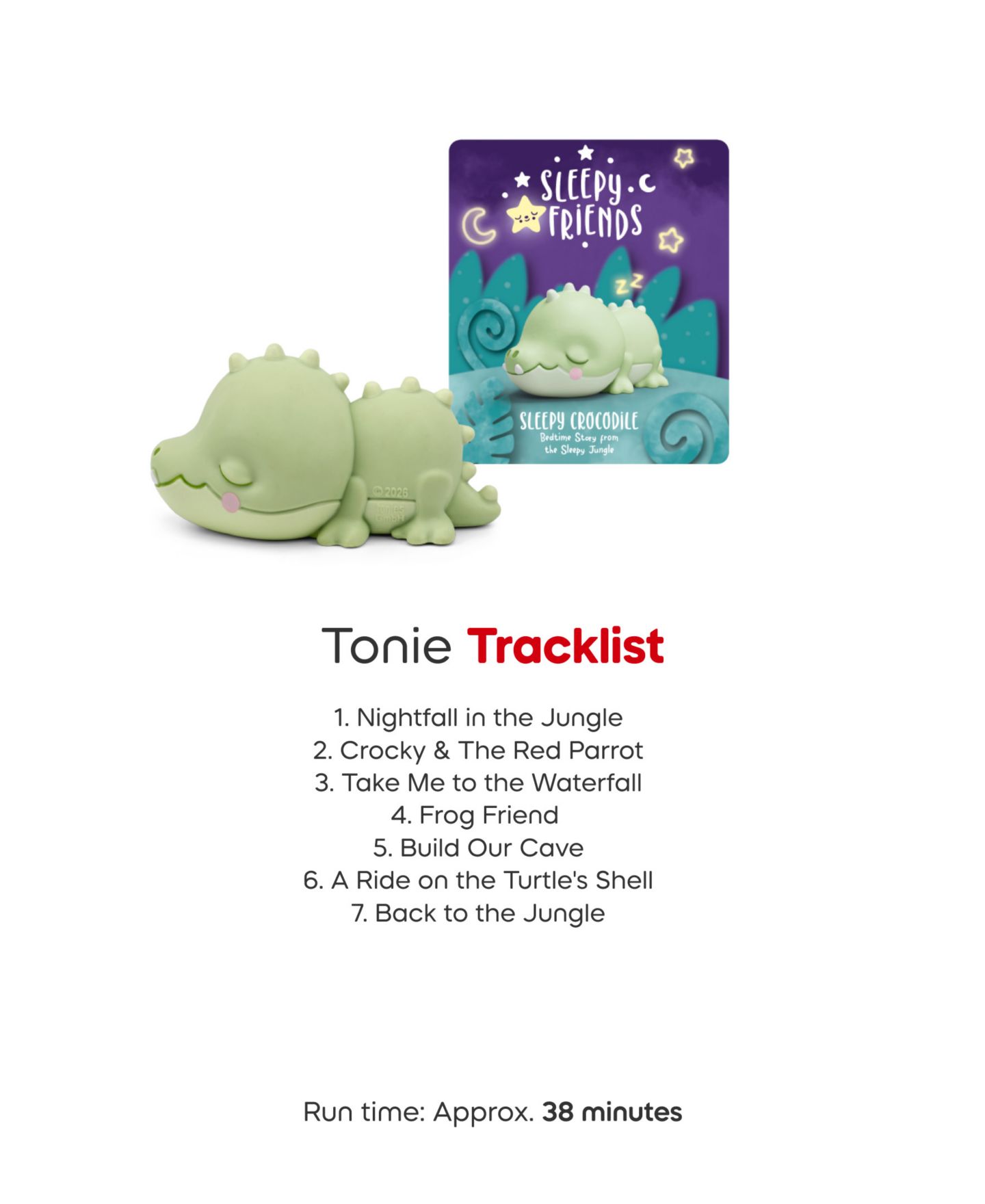Детские игрушки Tonies 3-Pack Sleepy Friends Collection — фото 8