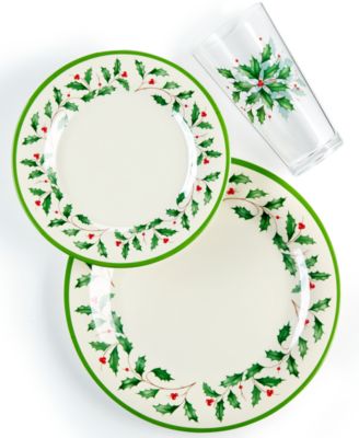 Holiday Melamine Dinnerware Collection
