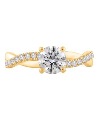 Certified Lab Grown Diamond Engagement Ring (1-1/4 ct. t.w.) in 14k Gold