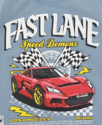 Boys' 2T-7 Crewneck T-Shirt and Shorts, 2-Piece Set