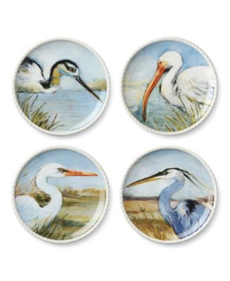 Coastal Birds 16-Pc. Dinnerware Set, Service for 4