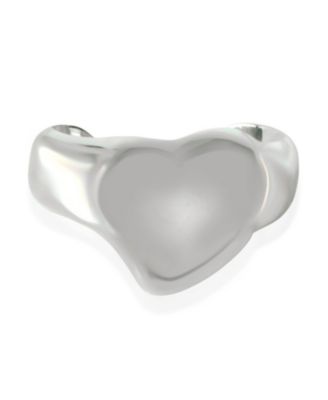 Tiffany & Co. Sterling Silver  Elsa Peretti Full Heart Bracelet
