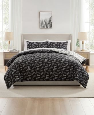 Luxury Soft Botanical Design 7-Pc. Comforter Set, Full