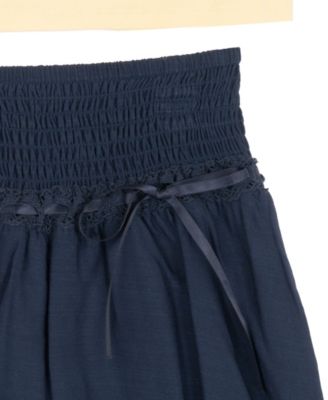 Girls 7-16 Graphic T-Shirt and Woven Skort With Ribbon, 2-Piece Set