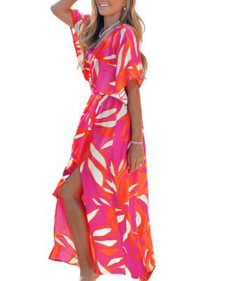 Women's Feel It in My Soul Tropical Midi Beach Dress