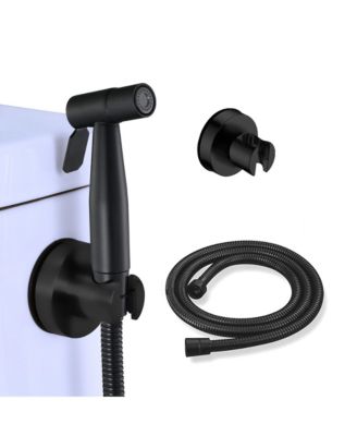 Handheld Bidet Sprayer, Stainless Steel Toilet Bidet Sprayer with 360° Rotating Handle, Leak-Proof Sealing Ring for Bathroom
