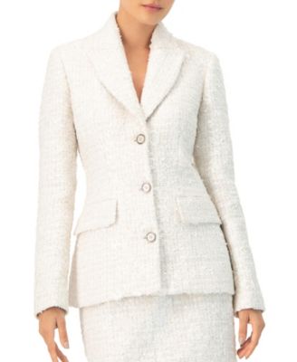 Women's Breasted Blazer with Three Buttons
