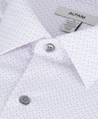Men's Regular Fit Micro Dot Dress Shirt