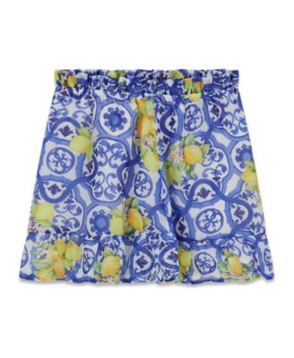 Girls' 7-16 Chiffon Flare-Fit Skirt