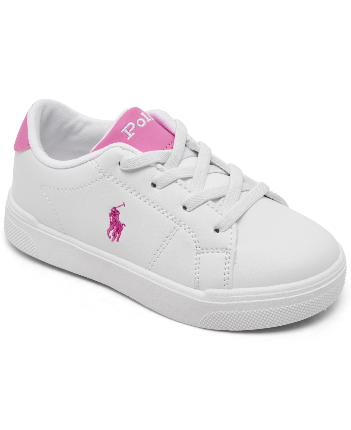 Детские кроссовки Polo Ralph Lauren Toddler Kids Sutton Fastening Strap Casual Sneakers from Finish Line — фото 1