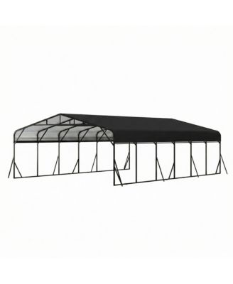 20x30 ft. Galvanized Steel Carport Shelter