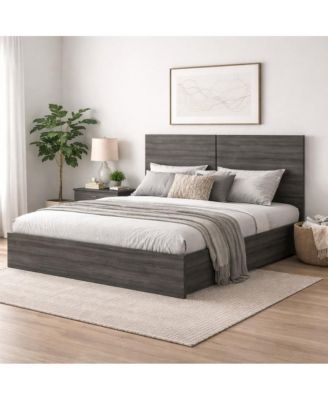 James Platform Bed with Headboard