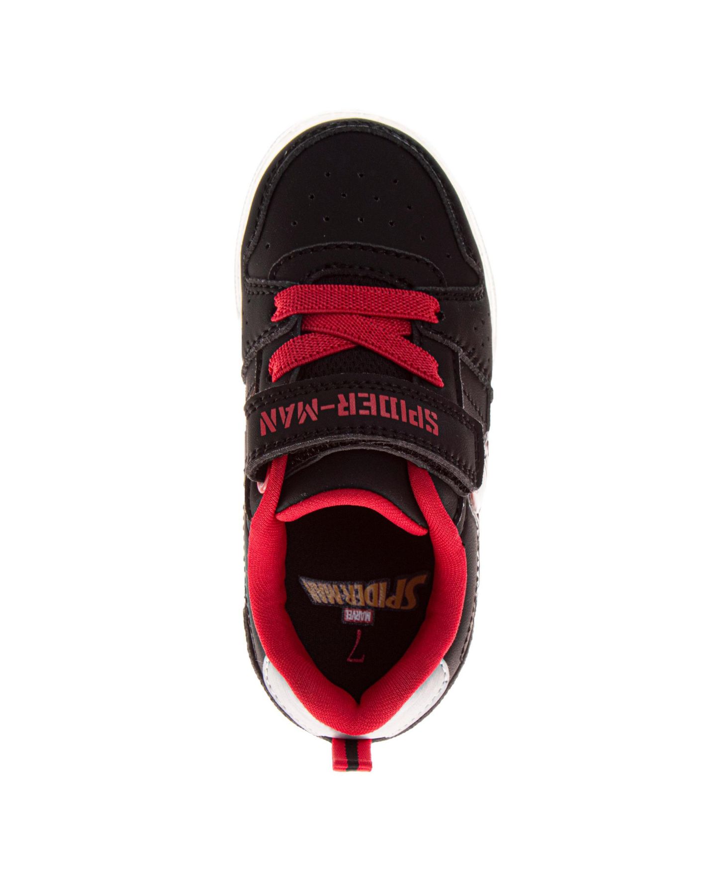 Кроссовки Spider-Man Comfortable Casuals Sneaker для мальчиков, цвет: Чёрный зелёный — фото 7
