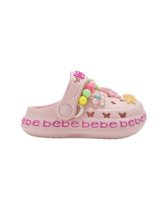 Toddler Lightweight EVA Clogs - Slip - On Comfy Shoes with Bracelet and Charms