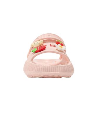 Big Girls Lightweight EVA Slide with Charms